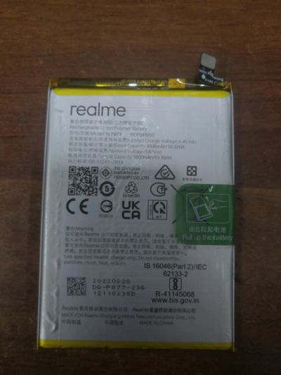 Лот: 20618540. Фото: 1. Акб BLP877 Realme C30 RMX3581. Аккумуляторы