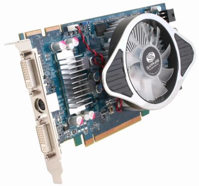 Лот: 4959490. Фото: 1. Видеокарта PCI-E 512МБ Sapphire... Видеокарты