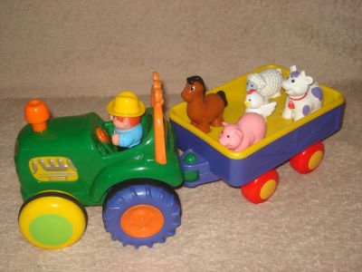 Лот: 9271464. Фото: 1. музыкальный трактор kiddieland. Развивающие