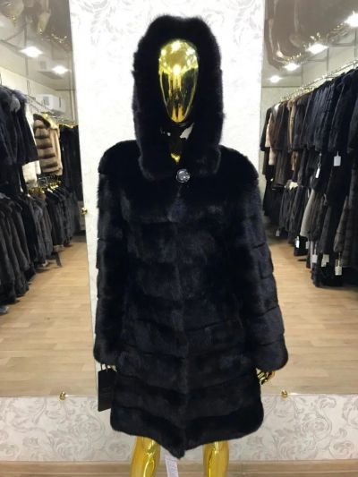Лот: 11233168. Фото: 1. Шуба Норковая Новая трансформер... Верхняя одежда