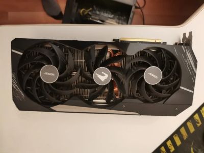 Лот: 17520040. Фото: 1. Gigabyte rtx 3090 Aorus master. Видеокарты