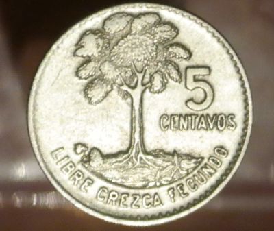 Лот: 7339723. Фото: 1. Экзотика с рубля (819) Гватемала. Остальные страны