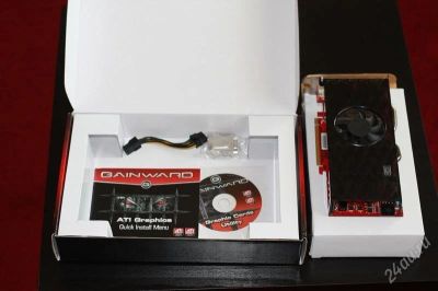 Лот: 1670449. Фото: 1. Gainward Radeon HD4850GS 1024Mb. Видеокарты