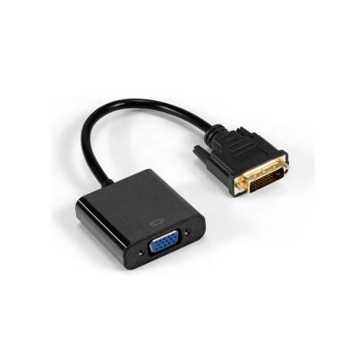 Лот: 25353752. Фото: 1. Переходник DVI_24+1(M)-VGA(F... Шлейфы, кабели, переходники