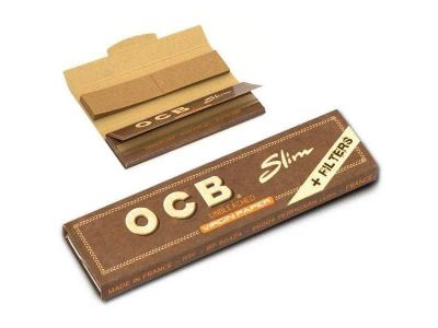 Лот: 18655590. Фото: 1. Бумажки OCB 1 1/4 Virgin Unbleached... Аксессуары и запчасти для кальянов