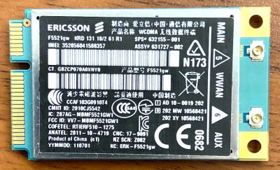 Лот: 20127401. Фото: 1. Ericsson F5521gw 3G LTE модем. Беспроводные модемы