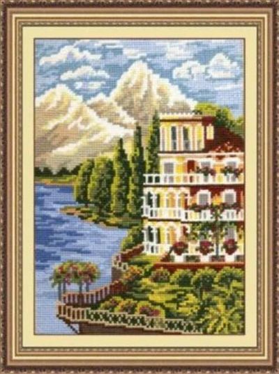 Лот: 5274544. Фото: 1. Южный берег. Набор для вышивки... Вышивание