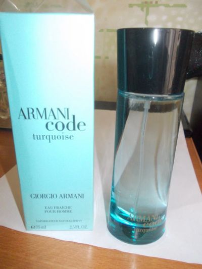 Лот: 14531773. Фото: 1. Armani Code Turquoise 75мл *3000... Мужская парфюмерия
