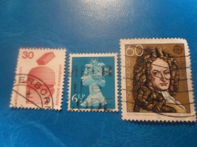 Лот: 17536069. Фото: 1. 3 марки-одним лотом,цена за все... Марки