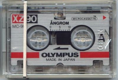 Лот: 7108257. Фото: 1. Микрокассета olympus angrom ZX-90. Диктофоны