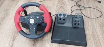 Лот: 17901932. Фото: 1. Руль logitech Formula Force EX. Рули, джойстики