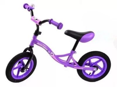 Лот: 9261685. Фото: 1. Беговел Novatrack 12" Magic фиолетовый... Красноярск