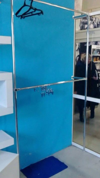 Лот: 7097903. Фото: 1. Стеллаж под вешалки 2200х300х1200... Торговое