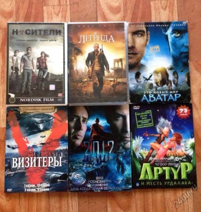 Лот: 5715336. Фото: 1. Диски с фильмами много!. Видеозаписи, фильмы
