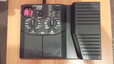 Лот: 3261061. Фото: 1. Гитарный процессор Zoom 606 Guitar... Гитарные эффекты и комбоусилители