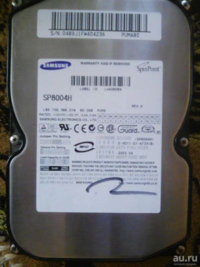 Лот: 7439857. Фото: 1. HDD. Жёсткие диски (HDD)