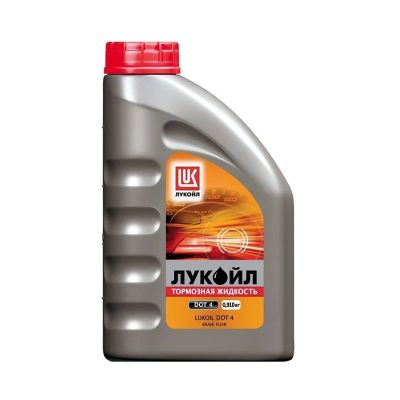 Лот: 12496865. Фото: 1. Тормозная жидкость ЛУКОЙЛ DOT-4... Масла, жидкости