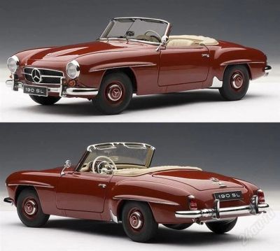 Лот: 1553401. Фото: 1. 1/18 MERCEDES-BENZ 190SL. Автомоделизм