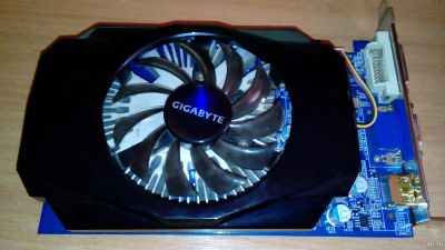 Лот: 14805746. Фото: 1. Видеокарта Gigabyte GeForce GT... Видеокарты