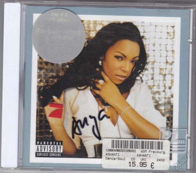 Лот: 5849962. Фото: 1. Ashanti =Ashanti= 2002 CD Germany. Аудиозаписи