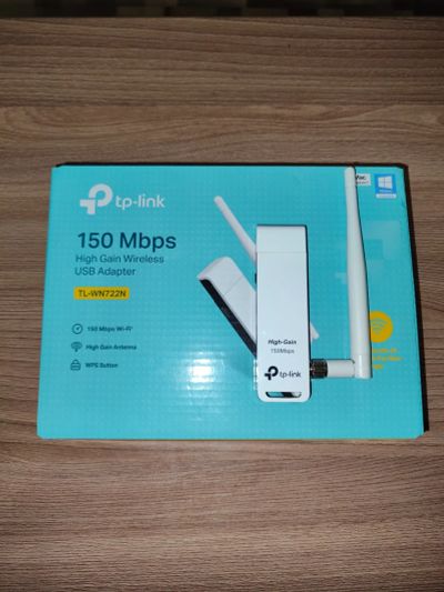 Лот: 25765701. Фото: 1. Wi-Fi адаптер WN722N. WiFi, Bluetooth адаптеры