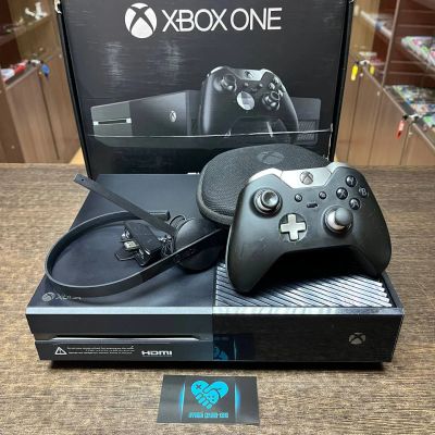 Лот: 21337459. Фото: 1. Приставка Xbox One Elite + 70... Игровые приставки, консоли