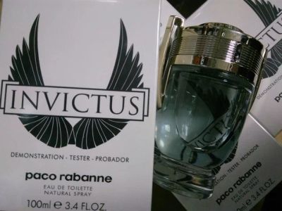 Лот: 13020933. Фото: 1. Paco Rabanne Invictus 100ml tester. Мужская парфюмерия