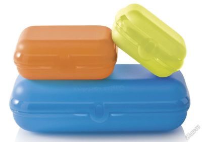 Лот: 5973764. Фото: 1. Tupperware Набор контейнеров трио... Контейнеры, банки