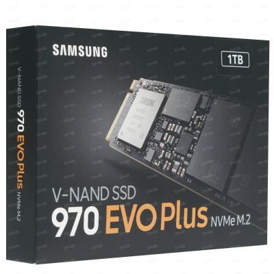 Лот: 19046215. Фото: 1. Samsung 970 EVO Plus NVMe M.2... SSD-накопители