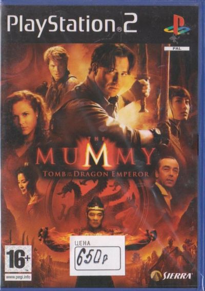 Лот: 4030976. Фото: 1. Диск игровой лицензионный MUMMY... Игры для консолей