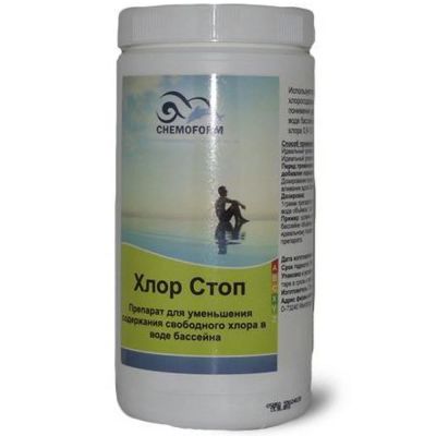 Лот: 19031140. Фото: 1. Хлор-стоп CHEMOFORM 1кг. Бассейны, аксессуары и комплектующие
