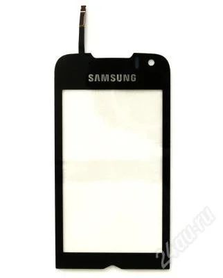 Лот: 1792342. Фото: 1. Touch Screen Samsung S8000 (черный... Дисплеи, дисплейные модули, тачскрины