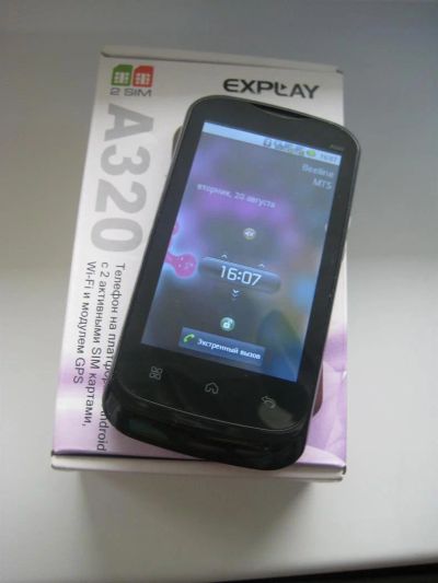 Лот: 3085827. Фото: 1. Explay A320 (идеал). Смартфоны