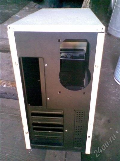 Лот: 993062. Фото: 1. корпус ATX ПК+ DVD-rom +flop... Приводы CD, DVD, BR, FDD