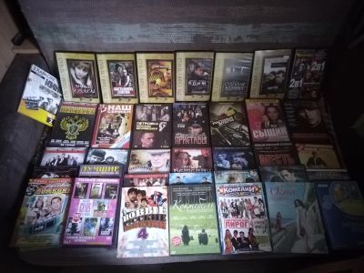 Лот: 20613390. Фото: 1. Мега лот с dvd дисками. Русские... Видеозаписи, фильмы