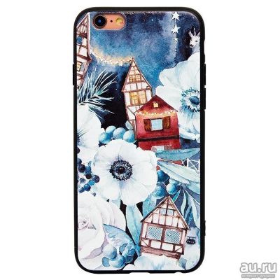 Лот: 12994394. Фото: 1. Чехол iPhone 6/ 6S Силикон "Павлин... Чехлы, бамперы