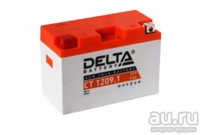 Лот: 17590918. Фото: 1. Аккумулятор Стартерный Delta CT... Аккумуляторы