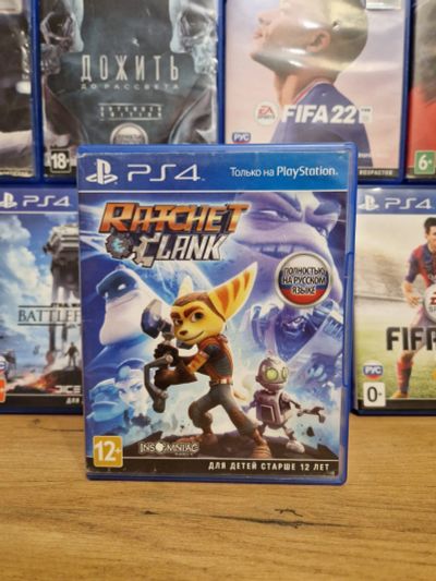 Лот: 25778882. Фото: 1. Игра PS4 Ratchet & Clank (PlayStation... Игровые приставки, консоли