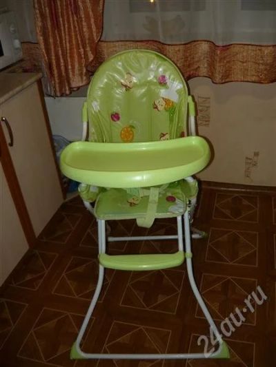 Лот: 212900. Фото: 1. Стульчик для кормления. Другое (дети растут)
