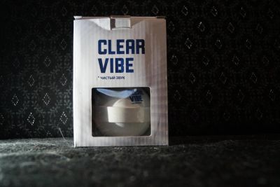 Лот: 8364091. Фото: 1. Вибро-колонка clear vibe / чистый... Портативные, беспроводные колонки
