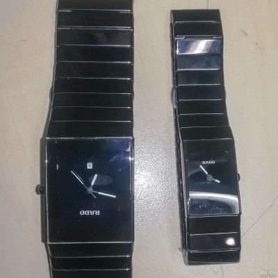 Лот: 13132498. Фото: 1. Часы Rado для него и для неё... Ремешки, браслеты