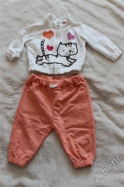 Лот: 2861648. Фото: 1. Уютный костюмчик ZARA, р-р 68. Костюмы, пиджаки, комбинезоны