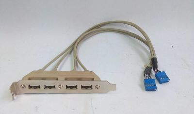 Лот: 16706663. Фото: 1. Планка расширения USB 2.0 (на... Шлейфы, кабели, переходники