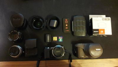Лот: 10684683. Фото: 1. Sony Alpha NEX-5. Цифровые беззеркальные со сменной оптикой