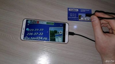 Лот: 13296135. Фото: 1. Эндоскоп для смартфона. Диагностическое оборудование, измерительный инструмент
