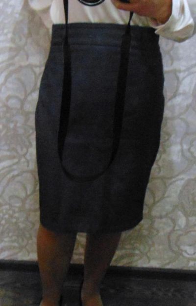 Лот: 8041870. Фото: 1. Юбка серая. Юбки