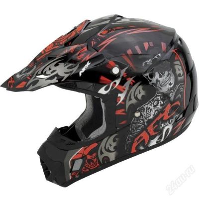 Лот: 2606348. Фото: 1. AFX FX-17 Red Shade MX Helmet. Аксессуары