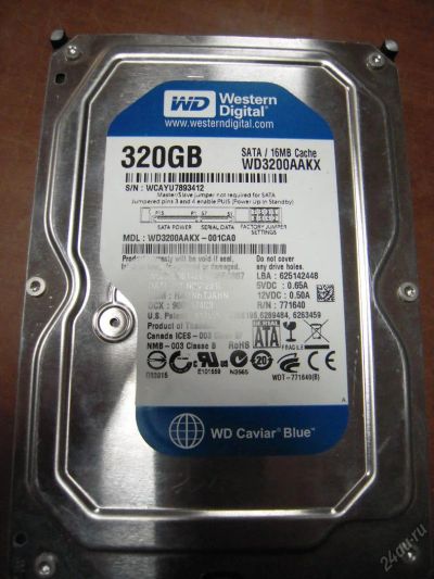 Лот: 7171488. Фото: 1. Жесткий диск. Жёсткие диски (HDD)