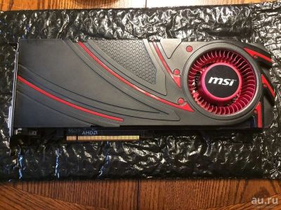 Лот: 13622563. Фото: 1. MSI R9 290X. Видеокарты