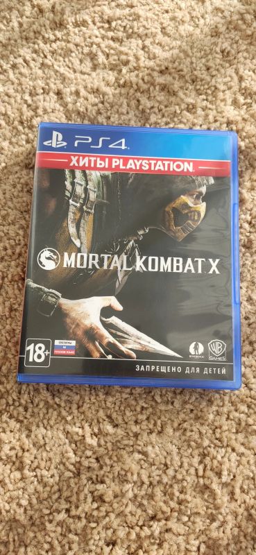 Лот: 19465147. Фото: 1. PS4 Mortal Kombat X. Игры для консолей